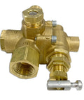 Air Compressor Check Valve Unloader Combination for Gas Discharge 95-125 PSI NG5 Replacement Part brass fittings