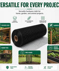 Kickass Rust Proof Vinyl Coated Hardware Cloth Half Inch Mesh 48 By 100 Feet 19 Gauge Galvanized Wire Fencing on roll for various outdoor uses.
