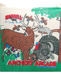 Youth Archery Bag Target For 18 Pound Practice, Field Point Arcade Target With 2 Sides And Over 20 Animal Targets design