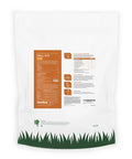 Fall Fix 5 5 5 100 Percent Organic Grass Fertilizer For Fall Seeding And Lawn Recovery, 25 Pound Bag, back view