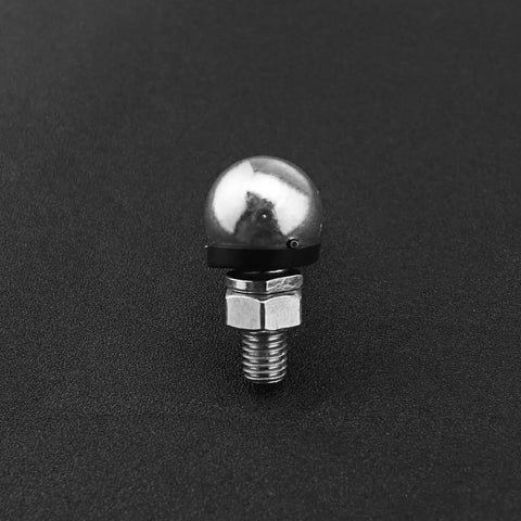 Heavy Duty 4Pcs Angle Linkage Ball Joint Kit With Spring Clip Dust Seal For CS DIN 71802 Gear Linkage Replacements M6 RH, angled ball joint with threaded stud and dust seal