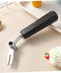Easy Install No Fuss Universal Ice Cream Machine Handle Lever Replacement Part For Portable And Commercial Ice Cream Makers High Precision Repair Grip That Fits Most Models black handle lever