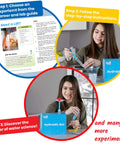 Child conducting experiment from Water Science Kit For Kids Ages 8 12 24 Hands On Experiments In Color Chemistry Bubbles And Tornadoes Build