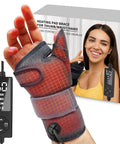 Electric Thumb And Wrist Heating Pad For Hand Arthritis And Carpal Tunnel Relief With 3 Heat Settings And 5 Timer Options