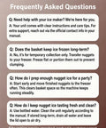 Frequently Asked Questions for Snappy Countertop Nugget Ice Maker With SelfClean Tech Cranks Out 36 Pounds Of Chewable Sonic Pellet Ice Daily.