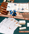 Beginner Wood Carving Kit With 23 Tools In PVC Case That Kickstarts Your Carving Game Includes 3 Whittling Knives 5 Detail Knives Basswood Blocks Spoon Block 4 Templates And Step By Step User Guide For New Carvers