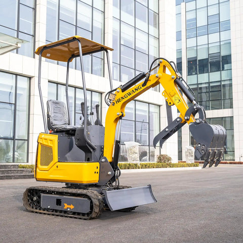 Tracked Mini Excavator With 15Hp Gasoline Engine And Mechanical Thumb Gripper, Smooth Operator Built Like A Tank For Wet Mud And Tight Quarters On Your Property