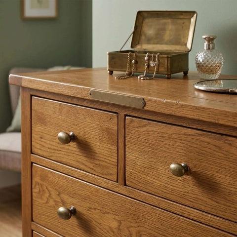 Wooden dresser with Five Pack Antique Brass Cabinet Knobs One And Three Eighths Inch Oval Egg Dresser Drawer Knobs for kitchen cabinets
