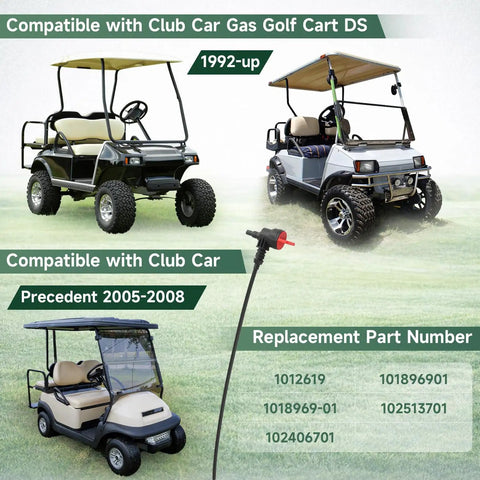 Fuel Pickup Tube And Tank Tube Bushing Kit For Club Car Gas Golf Cart DS 1992 Up And Precedent 2005 2008 Replacement Parts