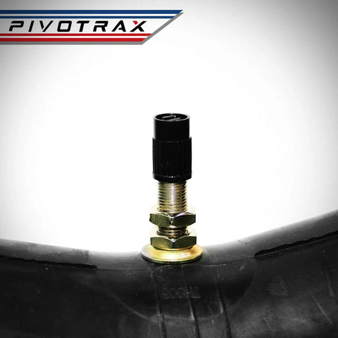 Heavy Duty 3.00-12 Inner Tube For Dirt Bikes, 2mm Thick Butyl With TR4 Valve close-up view