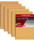 Stack of 50 Piece 1/4 Sheet Sandpaper Set Pro Grade Grit 80 120 150 220 320 400 For Wood Metal Automotive Projects