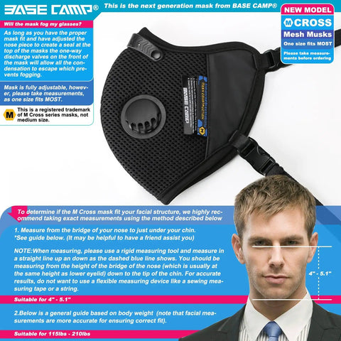 Cross Back Dust Mask For Work And Outdoors, Reusable Breathable Safety Face Mask With Six Activated Carbon Filters, Dual Quick Release Straps