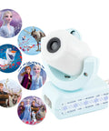 Disney Frozen 2 LED Projector Night Light with Plug, images of Elsa, Anna, Olaf, Kristoff, Sven for hallways, bedrooms.