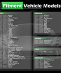 TPMS Sensor For Ford And Lincoln Vehicles Pre Programmed Tire Pressure Sensor Upgrade Fits 90 Percent Of Ford Vehicles After 2006 Including F150 F250 F350 Bronco Mustang Escape Expedition Explorer Fiesta Focus Fusion Ranger And Lincoln MKC MKT MKZ fitment chart