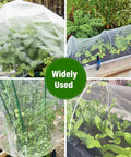Ultra Fine Garden Netting 8x24 Ft Row Cover For Plants Keeps Birds Mosquitoes And Pests Out Protects Vegetables Fruits Flowers Crops