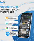 Gen4 WiFi Zigbee Matter Smart Relay Switch With Dry Contacts For 1 Channel 16A Home Automation compatible with voice assistants