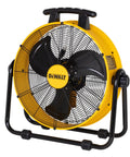 20 Inch Industrial High Velocity Drum Fan with 3-Speed Tilting Head for outdoor, garage, workshop, home, and warehouse use