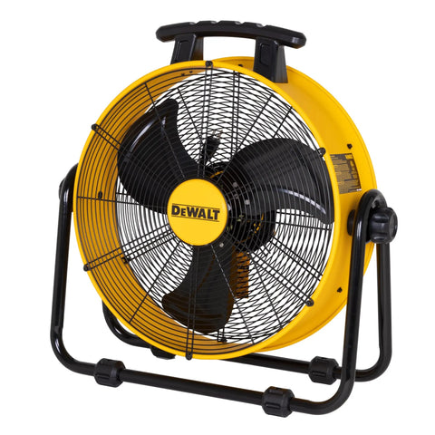 20 Inch Industrial High Velocity Drum Fan with 3-Speed Tilting Head for outdoor, garage, workshop, home, and warehouse use
