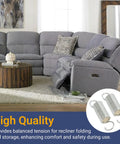 Revamp Your Living Room Setup With These Heavy Duty Recliner Tension Springs 2 7/8 Inch Universal Fit For Lane Lazyboy Homeplace Rock Solid Galvanized Steel No Sweat Install Rapid Durable Fix Two Pack in a cozy living room setting.