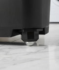 Self Adhesive Mini Casters Wheels Set For Kitchen Storage Boxes And Trash Cans on black bin on tile floor, stable, no scratch