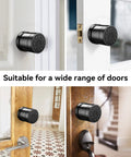 5 In 1 Smart Door Lock With Fingerprint Keypad IC Card Code And Physical Key Bluetooth App Unlock TTLock on diverse doors