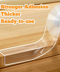 4 Ft Clear Corner Protectors For Babies, Soft Edge Guard Pad For Sharp Furniture, Heavy Duty Pvc Safety Tape For Cabinets And Tables.