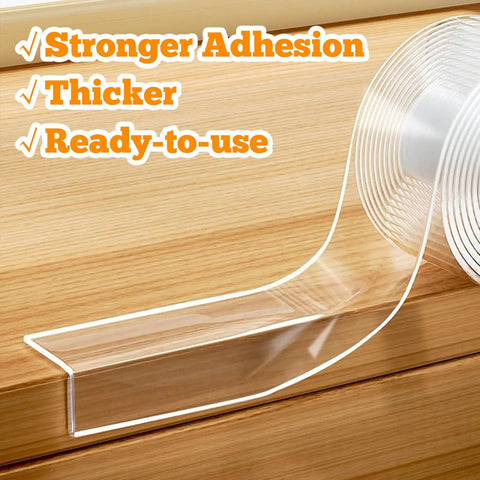 4 Ft Clear Corner Protectors For Babies, Soft Edge Guard Pad For Sharp Furniture, Heavy Duty Pvc Safety Tape For Cabinets And Tables.