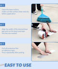 How to apply Heavy Duty Butyl Waterproof Tape 20 Inch By 32.8 Feet Aluminum Foil Backed Seal Strip for leaks.