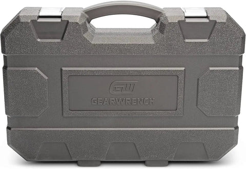 Carrying case for 65 Piece 1/2 Inch Drive Impact Socket Set Standard And Deep SAE And MM Off Corner Loading For Less Rounding
