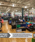 Interior of a retail store lit by Led T42 Mega Bright High Lumen Corn Light Bulb 90W 750W Equivalent 10800 Lumen