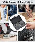 24 In 1 Magnetic Ratchet Screwdriver Set With Case And Detachable T Handle shown in various repair scenarios