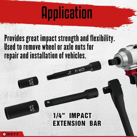 Beast Of A Quarter Inch Drive Impact Socket Set With 55 Pieces SAE And Metric Deep And Shallow Sockets Cr V Steel 6 Point