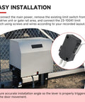 Beefy Replacement Garage Door Opener Limit Switch 23-10041 for LiftMaster Commercial Operators installation guide