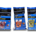 Three packs of In-Sure push-in wire connectors in 2-port, 3-port, and 4-port variations by Ideal Industries.