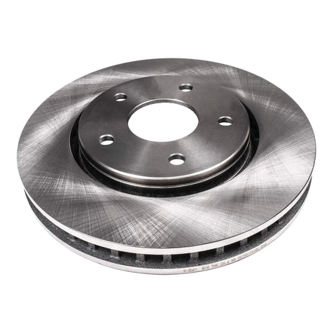 Bolt On Front Brake Kit With 12.6 Inch Rotors And Ceramic Pads For Chrysler 300, Dodge Challenger, Charger, Magnum Includes 2 Front Rotors And 2 Ceramic Pads, 320mm close-up of single rotor