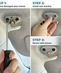 Installation steps for Subaru Sun Visor Mount Clip Replacement For Forester 2003 Through 2005 And 2009 Through 2016 Impreza.