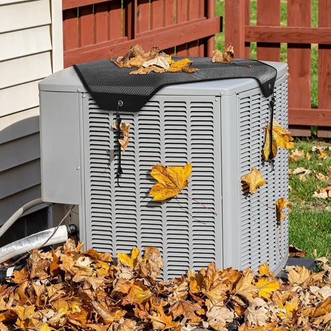 Badass AC Mesh Top Cover With Heavy Duty Hooks Top Tier Debris Shield For Outdoor Air Conditioning Units Keeps Leaves Out And Lets Fresh Air Flow Smooth Without Breaking A Sweat