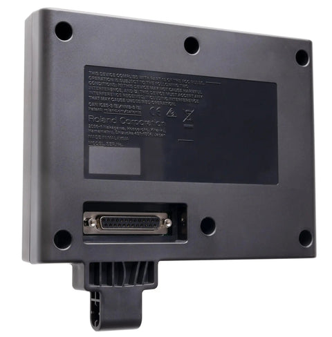 Back view of TD-07 V-Drum Module Bundle With Cable Snake Harness And USB Data Cable ports.