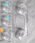 Strong Suction Cup Handle For Glass Doors And Windows Cabinets And Refrigerators No Drilling Installation Detachable Reusable