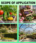 Effortless Drip Irrigation Kit For Garden And Yard With Automatic Plant Watering System No Tools Setup in various garden types
