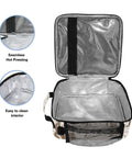 Insulated Kids Lunch Bag For Outdoor Camping Large Capacity Fits Lunch Boxes Water Bottles Snacks And Fruit 10.5x9.5x3.5 Inches interior