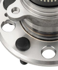 Close-up of 2 Pack 512437 Rear Wheel Hub Bearing Assembly With ABS For Hyundai Sonata 2010 To 2014 Optima 2011 To 2015 Tucson 2010 To 2015