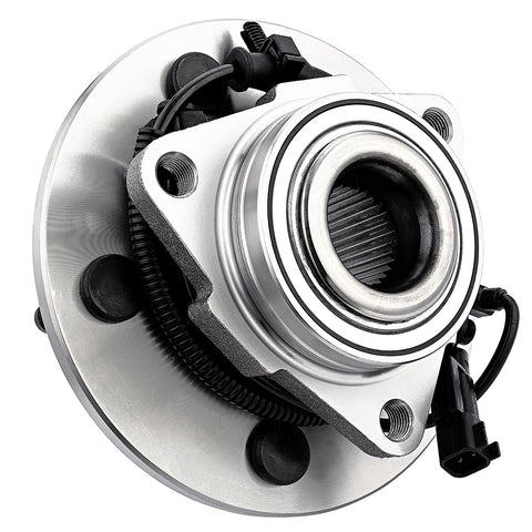 Pair Front Wheel Bearing And Hub Assembly For Dodge Ram 1500 2009 2010 2011 With ABS Direct Fit Replacement Wheel Hub Bearing Kit