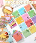 100 Pack Funny Sticky Notes for Work 3 by 3 Inches Sarcastic Self Adhesive Notepads with 25 Designs displayed on desk