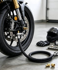 20 Inch Tire Inflator Hose With Lock Air Chuck Convert Nuts Presta Adaptor For Air Comp Schrader Converts To Lock Connection on motorcycle wheel