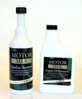 Fuel Saver Package With MotorSilk Engine Oil Treatment To Boost Gas Mileage Cut Emissions Up To 8 Percent Clean Injectors Fuel Pump And Lines Reduce Engine Wear Made In USA, includes MotorSilk Gasoline and Engine Oil Treatment bottles
