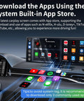 11.5 Inch Wireless CarPlay Screen For Cars Ultra Wide 1920x720 HD Display with App Store interface in vehicle dashboard