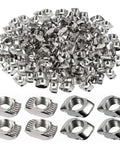 150 Pieces 2020 Series T Slot Nuts Hammer Head Fasteners Plated Carbon Steel Sliding M5 T Nuts For Aluminum Profiles