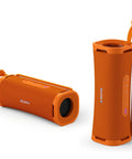 Orange Ultimate Field 1 Waterproof Portable Bluetooth Speaker With Dope Bass And 12 Hour Battery Life IP67 Dustproof Shockproof Rustproof