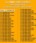 BMW Water Pump Repair Kit For F650GS G650GS with bike model list from 1993 to 2007 on yellow background